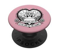 Alla ricerca dell"amore nella terra del no grazie Donne PopSockets PopGrip Adesivo