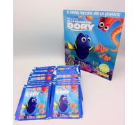 ALLA RICERCA DI DORY ALBUM VUOTO + 50 BUSTINE SIGILLATE FIGURINE PANINI
