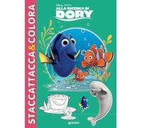 Alla ricerca di Dory. Staccattacca e colora. Con adesivi. Ediz. illustrata