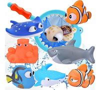 Alla ricerca di Nemo Toys - 9 pezzi Alla ricerca di Dory Nemo giocattoli da bagno giocattoli da bagno galleggianti per bambini bambini doccia e vasca da bagno