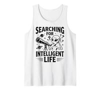 alla Ricerca di Vita Intelligente Divertente Alien Telescope Space Canotta