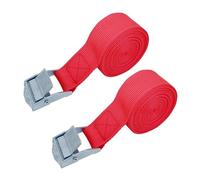 allacciare la cinghia， 2 pezzi da 3 metri di cinghie di fissaggio con fibbia for auto, camion, moto, bici, fune di traino, cinghia di fissaggio for bagagli, borsa, cinghia fissa(D)
