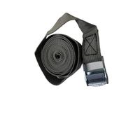 allacciare la cinghia， Cinghie di carico con fibbia, cinghia di fissaggio for moto, auto, bicicletta, corda di traino in metallo, robusta cinghia di fissaggio a cricchetto for bagagli.(Grey 2m 1pcs)