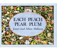 Allan Ahlberg Each Peach Pear Plum board book (Libro di cartone)