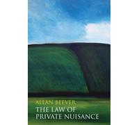 Allan Beever The Law of Private Nuisance (Copertina rigida)