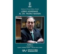 Allan Brewer-Carias Carlos Libro Homenaje Al Doctor Pedro Ni (Copertina rigida)