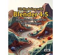 Allan Brito 3D Modeling with Blender 4.5 (Tascabile)