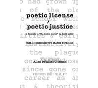 Allan Douglass Coleman poetic license / poetic justice (Tascabile)