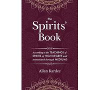 Allan Kardec Anna Blackwell The Spirits' Book (Copertina rigida)
