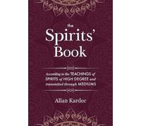 Allan Kardec The Spirits' Book (Tascabile)