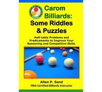 Allan P Sand Carom Billiards (Tascabile)