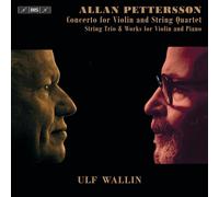 Allan Pettersso Allan Pettersson: Concerto for Violin and String Quartet/.. (CD)