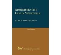 Allan R Brewer-Carias Administrative Law in Venezuela (Tascabile)