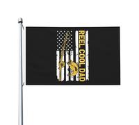 All'Aperto Bandieraes Dell'Individualità 90X150Cm Fishing Father'S Day Usa Flag Bandiera Personalizzata Resistente Ai Raggi Uv Bandierine Per Feste, La Fattoria All'Aperto, Barca
