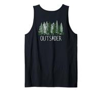 All'aperto Bosco Foresta off Grid All'aperto Amante della Natura Canotta