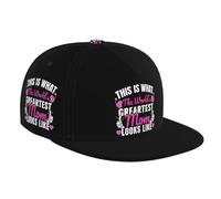 All'Aperto Trucker cap Mother's Day This Is What World's Greatest Mom Looks Like Cappellino da Sole Taglia Unica Berretto da Baseball per Seasons, Ragazzi, Sport