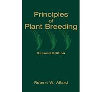 Allard-Principles of Plant Breeding 2e Book NUOVO