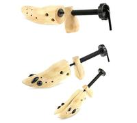 Allarga Scarpe 1 pz albero for scarpe in legno a 2 vie for uomini e donne scarpe espansore regolabile barella for scarpe Shaper Rack(L)
