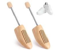 Allarga Scarpe Uomo & Donna, Naturale Legno Tendiscarpe Unisex Con Molla A Spirale, Forma Per Calzature, Alberi Di Scarpe,Regolabile Conveniente Facilmente la Forma Lunghezza Della (M Size (EU39-41))