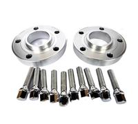 Allargatore Carreggiata Compatibile Con BMW Per M5 1999 2000 2001 2002 2003 Per E39 5 Serie 2 Pezzi Di Ricambio Per Ruote Distanziali Per Ruote Orientati Al Mozzo(Silver)