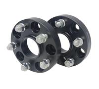 Allargatore Carreggiata Compatibile Con Ford Per Kuga Per Focus Per Mondeo Per C-MAX Per S-MAX 2 Pezzi, Kit Adattatore Forgiato Per Distanziali Per Ruote Auto(25mm)