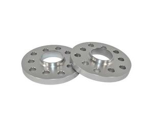 Allargatori alluminio 15 mm doppio foro 5 x 100 / 5 x 112 - 2 pezzi