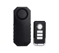 Allarme a Vibrazione per Bicicletta Elettrica, 113 Db Nero | Sensore 3d, Regolazione Touch a 7 Livelli, Ip55, Riduzione Falsi Allarmi, Richiamo Automatico