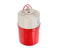 Allarme acustico e luminoso a LED rosso 220 V, luci di avvertimento stroboscopiche a LED di emergenza 20 W di allarme ottico acusto Luce rotante