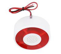 Allarme acustico e luminoso CC 12V, sirena lampeggiante con segnale luminoso e lampeggiante