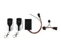 Allarme antifurto Ebike 3672V con doppio interruttore per scooter elettrici compatibile con Dualtron Thunder, Victor, 10 e (A)