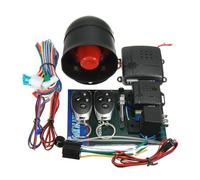 Allarme antifurto for auto universale unidirezionale di protezione del veicolo sicurezza Sirena for ingresso senza chiave 2 con telecomando Facile installazione e ampia compatibilità
