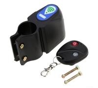 Allarme antifurto per bicicletta con telecomando wireless con sirena da 110 dB, sensore di vibrazione e struttura in metallo per la sicurezza del ciclismo