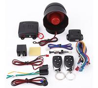 Allarme Antifurto Universale per Auto, Protezione con Ingresso Senza Chiave, 2 Sirene Telecomandate - Forniture per Auto e Moto