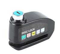 Allarme bicicletta Blocco disco Allarme di sicurezza Blocco freno a disco Attrezzatura da guida per veicoli elettrici da mountain bike Nero.
