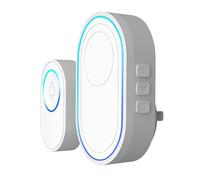 Allarme campanello wireless - Sensore di allarme intelligente - di allarme campanello rilevatore di movimento | Ingresso frontale | Suono di notifica ingresso forte per | Casa | Ufficio |