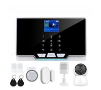 Allarme Casa Senza Fili, G20 TUYA Wireless GSM Alarm Security System IP Telecamera Nuova porta di movimento for il sensore di movimento Controllo Smart Life WiFi Kit di allarme di sicurezza(C)