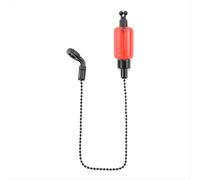 Allarme catena da pesca, indicatore di ferrata per canna da carpa, rosso