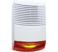 Allarme con finta sirena e con luce lampeggiante IP44 per interni ed esterni