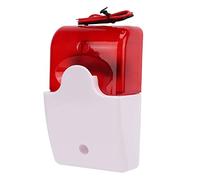 Allarme con Luce Sonora - Allarme di Buon Isolamento con Flash Rosso - Dispositivo di Avviso di Sicurezza Resistente Agli Urti con Buona Trasmissione della Luce per la Protezione (220V)