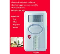 ALLARME CON RILEVATORE DI MOVIMENTO E SIRENA INTEGRATA