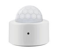Allarme con sensore di movimento - Rilevatore PIR da parete, rilevamento movimento in tempo reale, sensore di sicurezza intelligente per interni ed esterni, sistema di allarme di movimento wireless