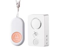 Allarme da letto, campanello di allarme wireless, monitor per letto adulto, design impermeabile, supporta l'uso interno in cliniche domestiche, 8,2 x 5 x 2,4 cm, per badanti di pazienti che dormono