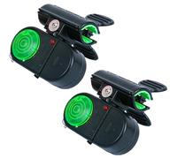 Allarme del morso - Amerlizzazione del morso di | Anello a Campana di allerta da | Accessori per indicatori di allerta | Luce LED sensibile 2 Pezzi Fishng Rod Bells | Attrezzatura per attr