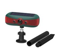Allarme del sensore di movimento solare 2 corni 13 Suono 4 movimenti movimenti allarme rosso e blu Sensore impermeabile a LED per fattoria, giardino, casa, sport