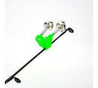 Allarme di abboccata in ABS per pesca notturna e pesca in mare - Pesca compatta anti-goccia con attacco sicuro, compatibile con canne multiple - confezione da 10 o 20 (A-10 pezzi)