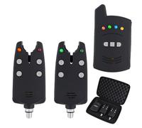 Allarme di abboccata - Kit di indicatori di abboccata da pesca wireless, allarme per canna da pesca a lungo raggio, set di allarme morso per pesca notturna