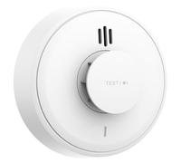 Allarme di calore, batteria sigillata da 10 anni, rivelatore di calore per la cucina, allarme di calore per la cucina può disattivare a distanza, grande pulsante Mute/Test, BS 5446 (1pezzo standalone)