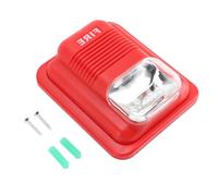 Allarme di emergenza a LED, 12 V/24 V, doppia tensione, per ufficio, sicurezza interna, residenziale, ambiente commerciale, allarme con LED