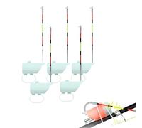 Allarme di morso galleggiante da pesca ad alta sensibilità per canne, 2026New Night Fishing Float Bite Alert, portatile intelligente elettronico LED luminoso gancio allarme, indicatore di morso canna