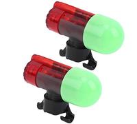 Allarme di Pesca, 2 Set Night Sensor Light Arna Light Aller LED Segnale di Pesca Alarm Alleanza Segnale Luce Alarmante Tipo di Blocco Sensibile di Bloccaggio